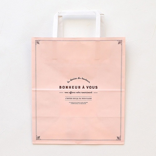 95574 ペーパーバッグ ボヌールピンクS2−1