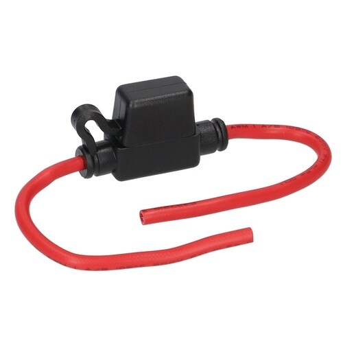 ミニ平型ヒューズホルダー DC12V・360W/D