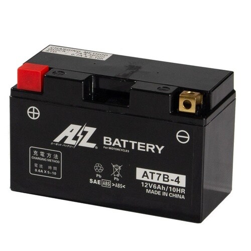 シールド型 バイク用バッテリー 液入り充電済み