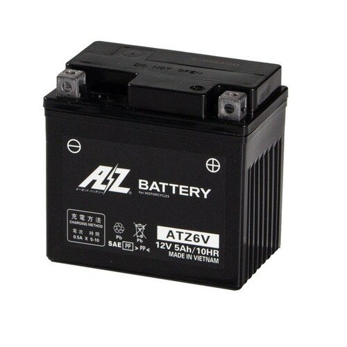 シールド型 バイク用バッテリー 液入り充電済み