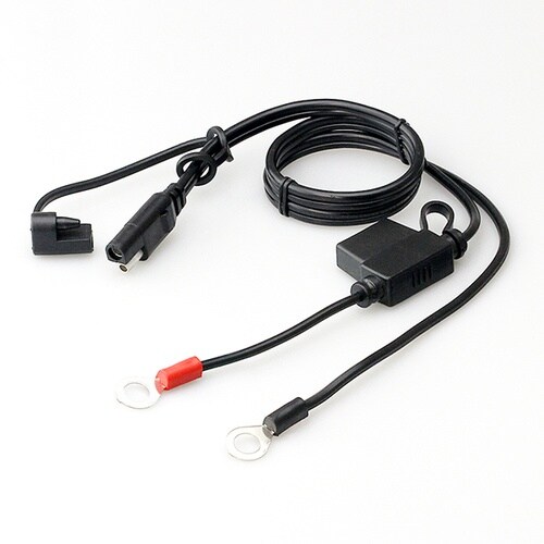 丸型端子付充電コード