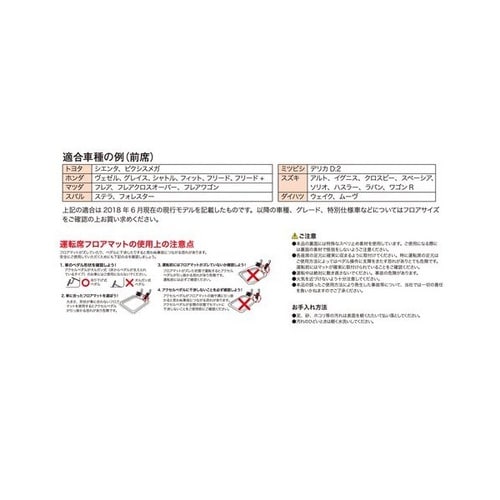 カーマット 3Dタフガード 軽自動車用 フロント用