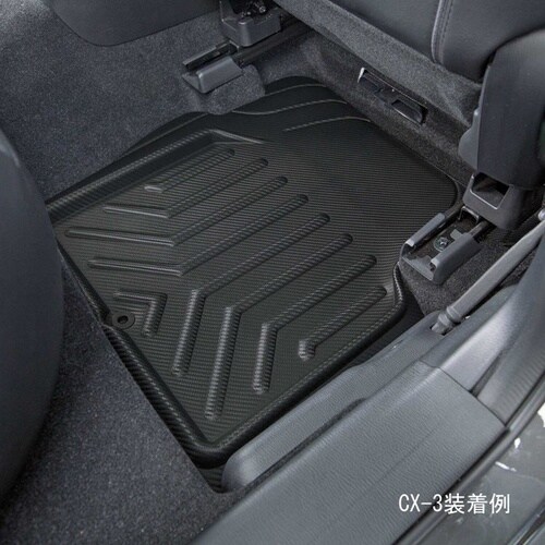 カーマット カットカーボン 軽/普通車用 前席SS