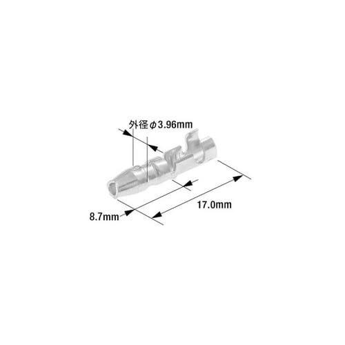 ギボシ端子 1箱/10袋入り (1袋入り数:100