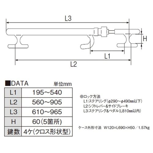 ハンドルロック