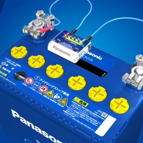 パナソニックカーバッテリー寿命判定ユニット Lif