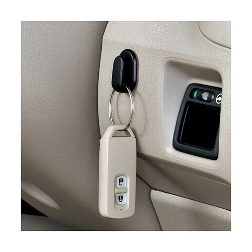 車内用品 ミニフック 4個セット 粘着テープ付き