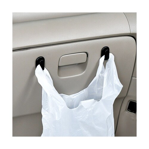 車内用品 ミニフック 4個セット 粘着テープ付き