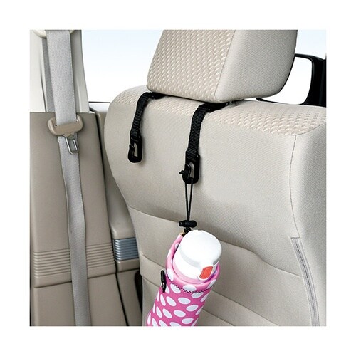 車内用品 荷物フック ヘッドレスト用 ベルトタイプ