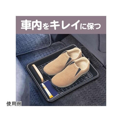 車内用品 スノコトレイL カラー:ブラック