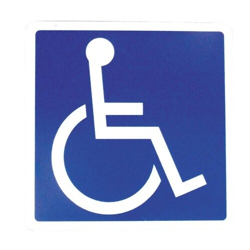 身障者マーク リタックステッカー1枚入