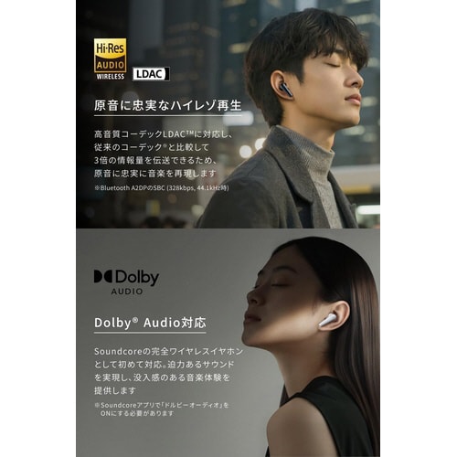 Soundcore Liberty 5 ミッドナイ