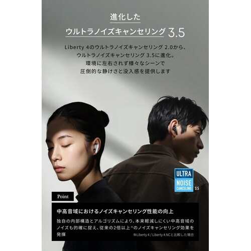 Soundcore Liberty 5 パールホワ