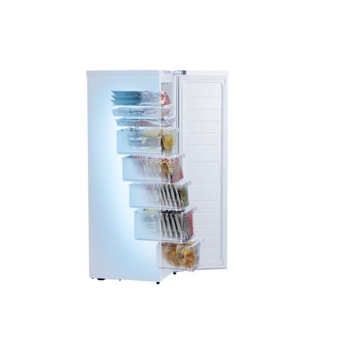 スリム冷凍庫 120L ホワイト