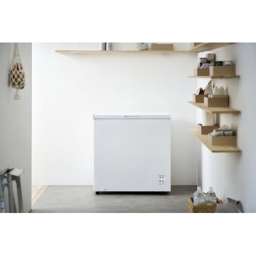 上開き式冷凍庫 199L ホワイト