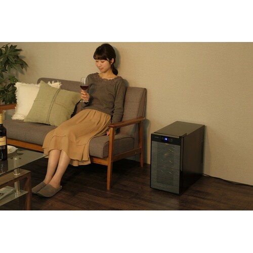 ワインセラー 25L ブラック