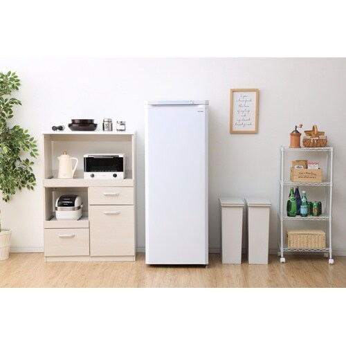 前開き冷凍庫 175L ホワイト