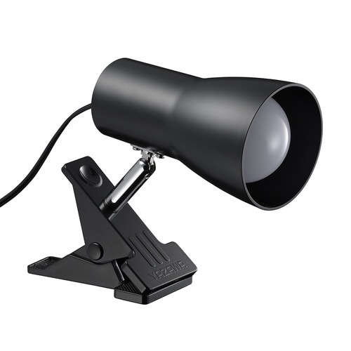 40形LED電球付属クリップライト ブラック