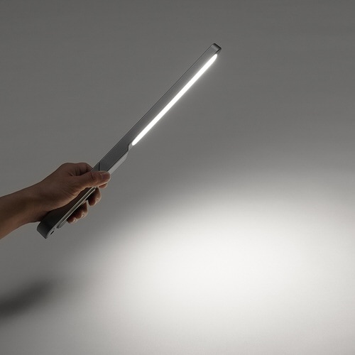 マグネットLEDデスクスタンド グレー