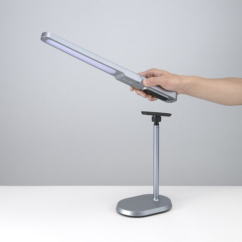 マグネットLEDデスクスタンド グレー