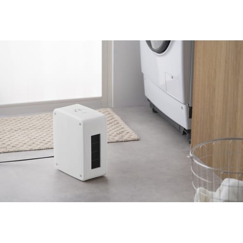 コンパクトセラミックファンヒーター KD12A W