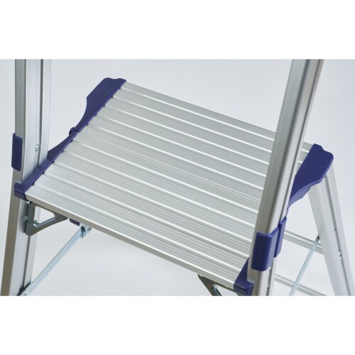 トレー付き上枠付き踏み台3段