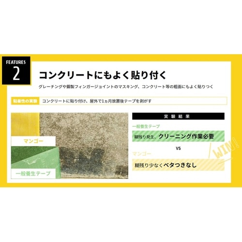 フィットライト 強粘着No.736 100×25