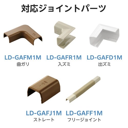 フラットモール 長さ1m 幅16mm TP 白