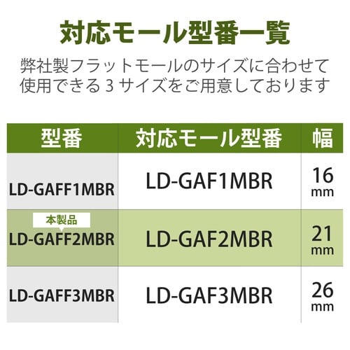 LD−GAF2MBR用接続ユニット FJ 茶
