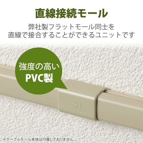 LD−GAF1M用接続ユニット ストレート 白茶