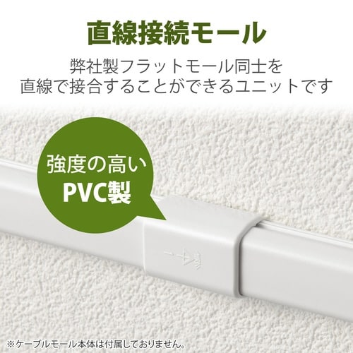 LD−GAF1MWH用接続ユニット ストレート 白