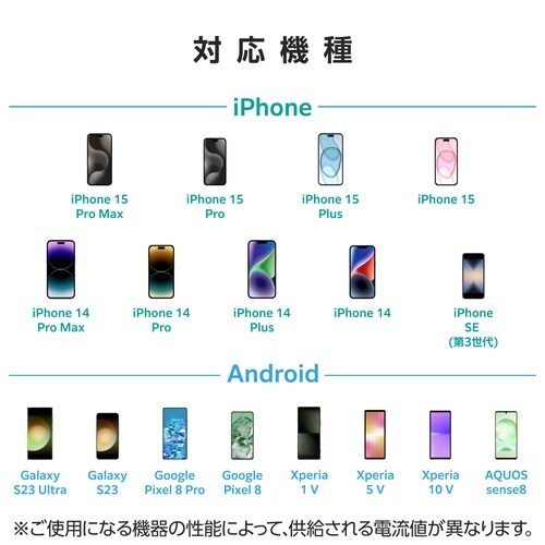iPhone充電ケーブル フラット0.1m 白