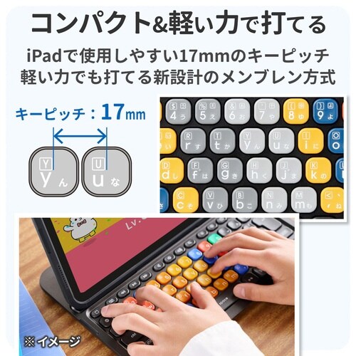 タイピング練習キーボード 交換用 かな有 ブラック