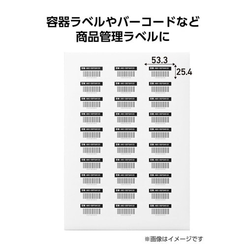 再剥離ラベルA4 30面×10シート入