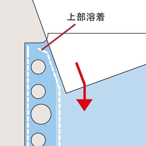 クリヤーポケットA4縦 厚口 30穴 20枚