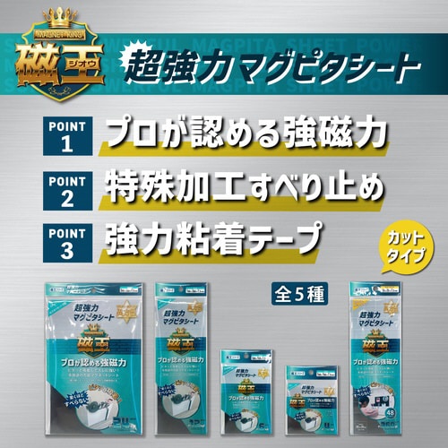 磁王超強力マグピタシート100×100 10枚