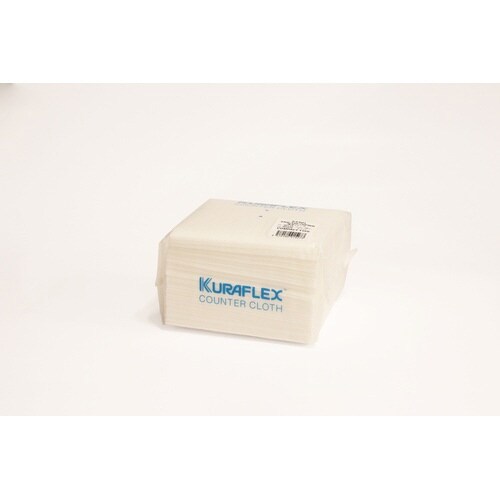 カウンタークロス 薄手 ホワイト×18