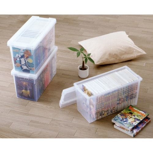 A5コミック収納ケースいれと庫A5コミック本用×2