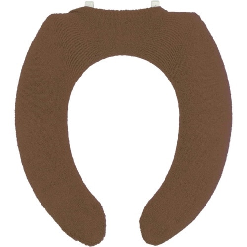 便座カバー U型 カラーショップ ブラウン