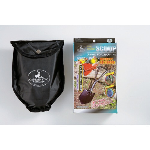 折りたたみスコップ スチールFDスコップ バッグ付