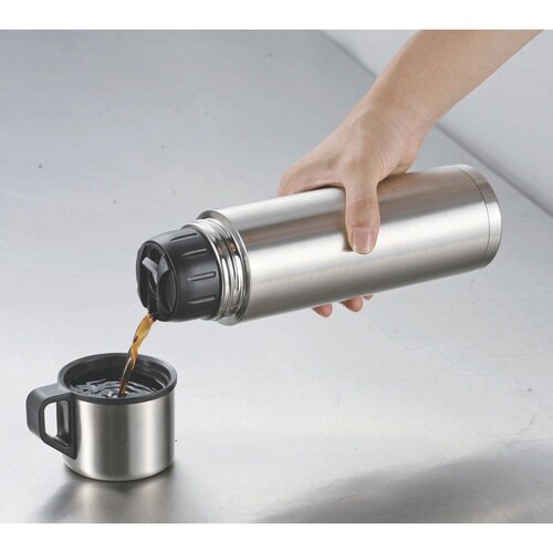 水筒 500ml ステンレスボトル コップ付き