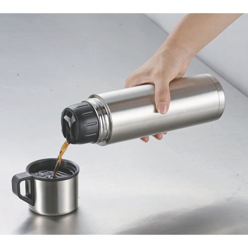 水筒 750ml ステンレスボトル コップ付き