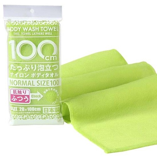ボディタオル ふつう シャワロン ピンク グリーン