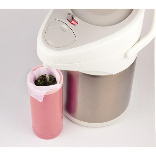 マグ用簡単茶こし 24枚入 固定テープ付