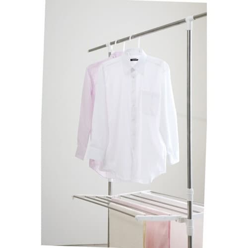 物干しスタンド 洗濯物干し 伸縮式物干しH型