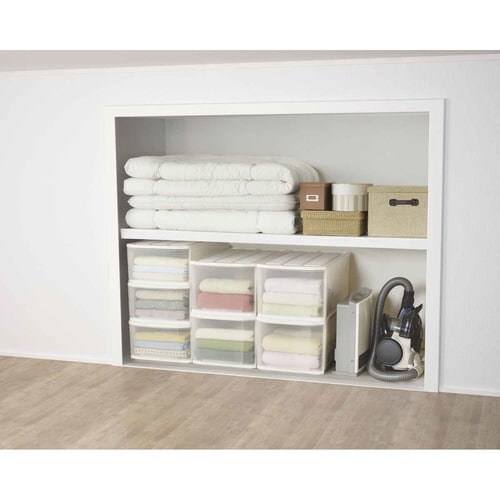 収納ケース フェミーネケース74 深型 W×2