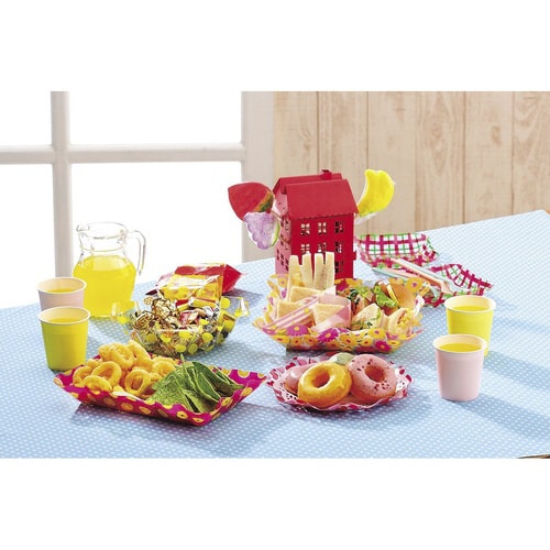 PETラウンドプレート ハート アレンジDECO