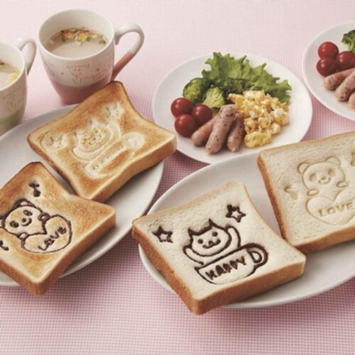 押し型 食パンスタンプ 食パンアレンジ