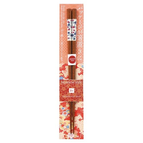 箸 23cm ジャパニーズスタイル 市松 野いちご