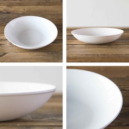 プレート 21cm カレー&パスタ皿 軽量強化磁器